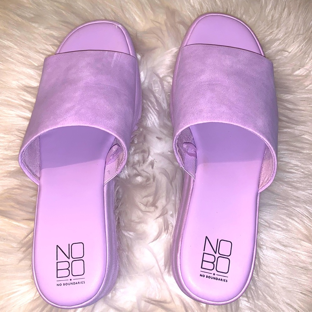 Lavender Wedged Platforms by No Boundaries Size (9)